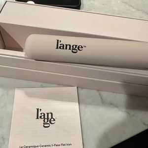 L'ange Le Ceramique 1-Pass Flat Iron New